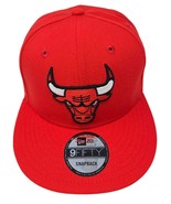 Chicago Bulls Officially Licensed NBA New Era 9FIFTY Red Snapback - $649.47 MXN