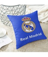 Real Madrid Throw Pillow Covers ( 18” x 18” ) - 2 Pack Set - Soft &amp; Good... - $6.82