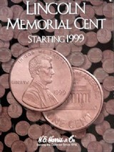 Lincoln Memorial Cent Coin Folder Album #2, 1999-2008 by H.E. Harris - $9.49