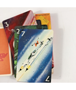 Vintage 1969 Space Race Planets Card Game Lost on the Moon Saturn Comets... - £9.25 GBP