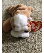 Ty Beanie Babies EXTREMELY RARE Wrinkles the Bulldog with Tag ERRORS - $742.49