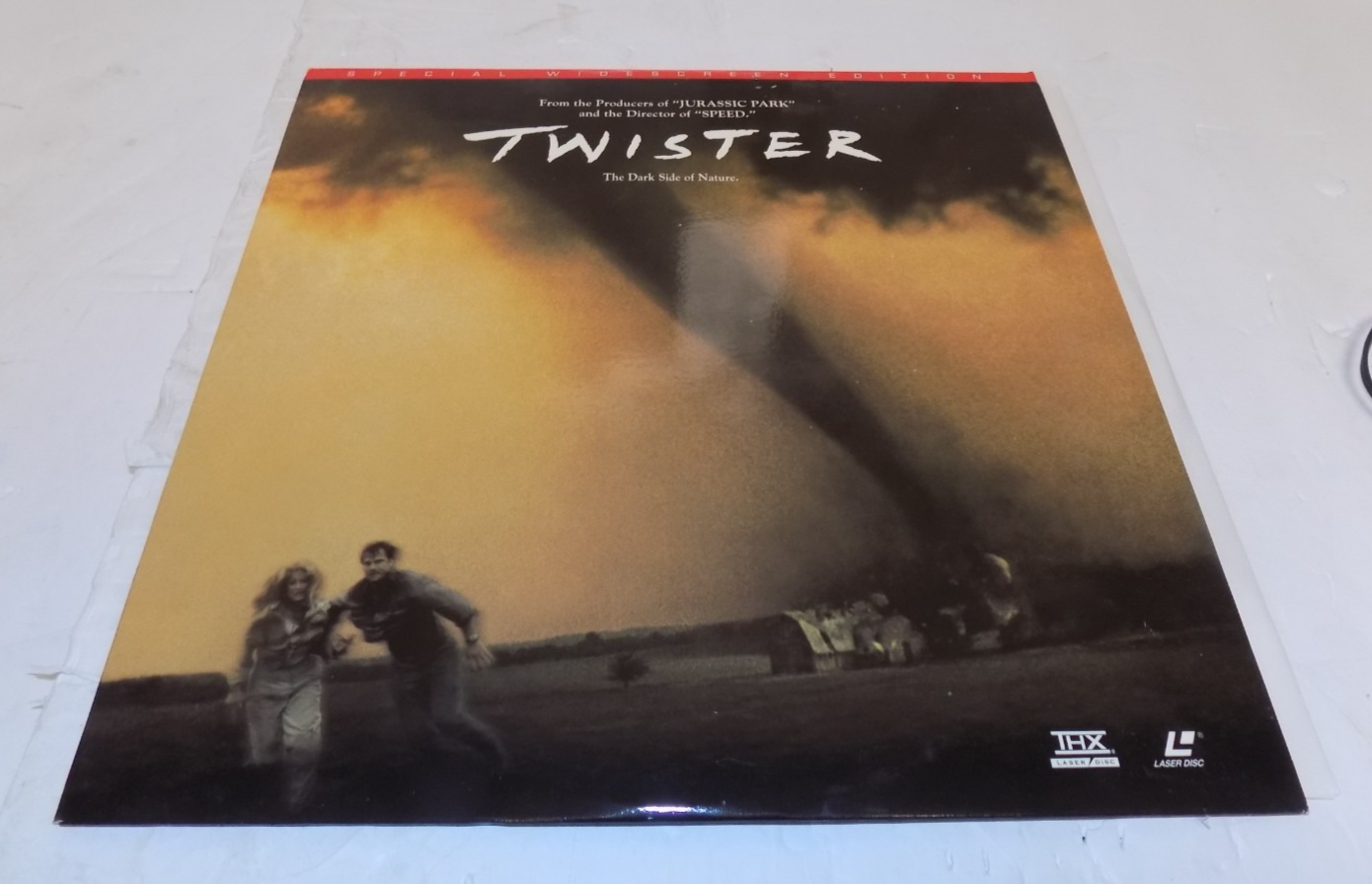 Twister LaserDisc LD Widscreen Edition Helen Hunt Bill Paxton - $9.78