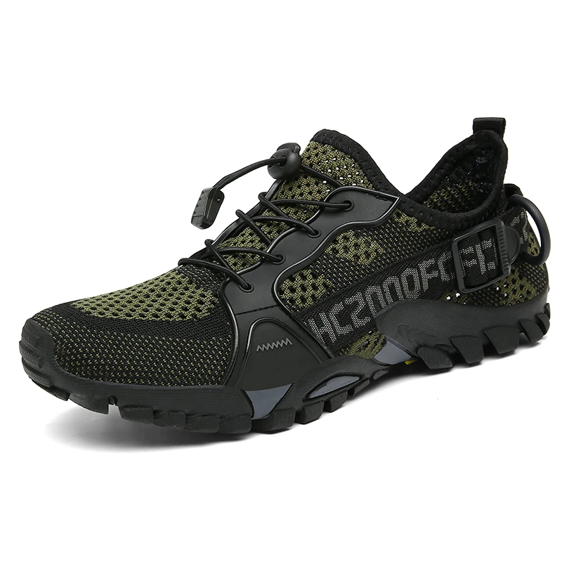 Outdoor Non-slip Lightweight Soft Hiking Shoes Men Unisex Breathable Wom... - £28.44 GBP