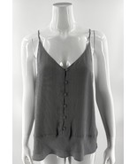 Ann Taylor Loft Black White Stripped Camisole Womens Tank Top Size 14 Bu... - $465.56 MXN