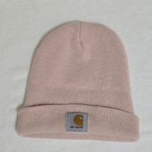 Carhartt Light Pink Knit Cuffed Hat Cap Beanie A18 P15 Legit Pink - $10.67