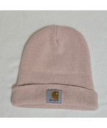 Carhartt Light Pink Knit Cuffed Hat Cap Beanie A18 P15 Legit Pink - $10.45