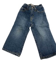 The Childrens Place Infant Boys 18 Months Bootcut Jeans Pull On Medium Wash Blue - $10.88