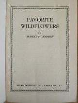 National Audubon Society Nature Program Favorite Wildflowers 1954 - $2.85