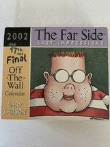 Vintage Far Side 2002 Daily Calendar 17th &amp; Final Off the Wall Last Impr... - $38.79