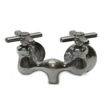 Vintage Bathroom Faucet Sink Victorian Bath Plumbing Deco Old Sink Mid-C... - $29.70