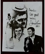 Jerry Lewis Autographed Paperstock 8x10 Photo - COA #JL58835 - £236.38 GBP