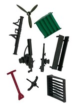 Marx Army Toy Parts Guns Accessories Lot Weapons Replacement Plastic - £11.18 GBP