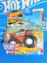 Hot Wheels 2022 Monster Trucks #10 Bigfoot Blue Ford 4x4x4 Monster Trucks Live - £8.71 GBP