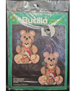 Bucilla Christmas Heirloom The Three Bears Felt Door Knob Kit Sealed 82463 - $1,548.27 MXN