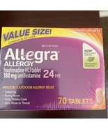 Allegra Allergy Tablets - 70 Count -New Exp. 08/25 - $27.06 CAD