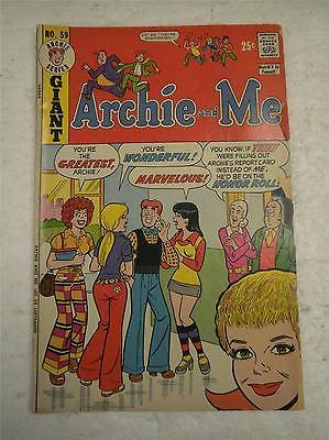 ARCHIE SERIES COMIC- ARCHIE AND ME NO.59- SEPT. 1973- GOOD- BB9 - $6.50