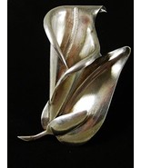 1940&#39;s - 50&#39;s Taxco Sterling Silver Calla Lilly Brooch By LOS CASTILLO 1... - £384.24 GBP