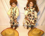 RODEO ROY &amp; ROPING RHONDA Linda Rick- The Doll Maker 24&quot; Western PORCELA... - £257.99 GBP