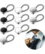 9Pcs Elastic Collar Extenders for Mens Shirts, Flexible Neck Button Exte... - $11.59