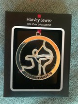Harvey Lewis Silvertone SAGITTARIUS Bowman Zodiac Sign Christmas Tree Ornament – - £7.46 GBP