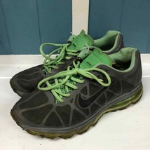 Nike Air Max+ 2011 Size Cool Grey Neon Lime mens Size 11 429889-003 - $93.41