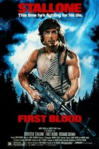 1982 Rambo First Blood Movie Poster Print 11X17 Sylvester Stallone John  - £9.11 GBP