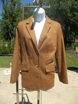 NWT TALBOTS CAMEL WOOL BLEND BLAZER 4P $199 - £41.66 GBP