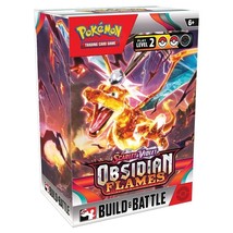 Nintendo Pokemon Scarlet and Violet Obsidian Flames Build and Battle Kit Box TCG - $24.95