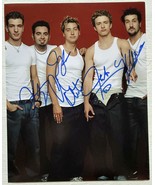 NSYNC Band Autographed Signed Glossy 8x10 Photo - $280.66 CAD