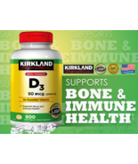 Kirkland Signature Extra Strength D3 50mcg (600 Softgels) EXPRESS SHIPPING  - $121.45 CAD