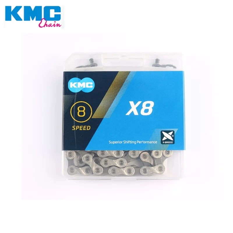 New KMC X8.93 6/7/8 Speed Bicycle Chain 116L Bicycle Chain With Original... - $74.58