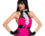 Forplay Vintage Playboy Style Bombshell Bunny Costume Romper Hot Pink XS... - $25.84