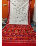 Sambalpuri saree dolabedi style saree odiya silk with blouse piece weddi... - $546.14 CAD