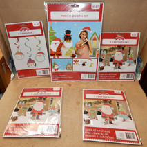 Christmas Table Centerpieces &amp; Danglers &amp; Photo Booth Kit Mixed Lot NIB ... - $7.49