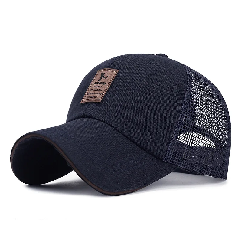 Spring Summer Mesh Baseball Cap Unisex Outdoor Sports Breathable Caps Sunscreen - £8.07 GBP+