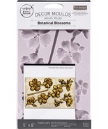 Prima Marketing Re-Design Mould 5&quot;X8&quot;X8mm-Botanical Blossoms - $24.66
