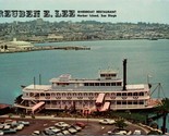 Reuben E Lee Riverboat Restaurant Harbor Island San Diego CA Postcard PC543 - £7.16 GBP