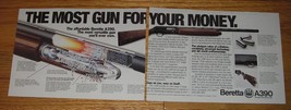 1995 Beretta A390 Silver Mallard Shotgun Ad - The most gun for your money - £14.48 GBP