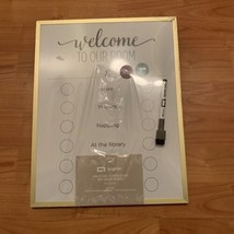 1x Quartet WELCOME TO OUR ROOM Dry Erase Board Frame - $33.66