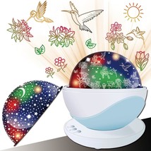 Hummingbird Night Light Projector,Usb Or Battery Operated Lamp Portable Light,Co - £23.96 GBP