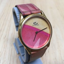 Vintage Cenere Red Yellow Orange Themed Analog Quartz Watch Hours~New Ba... - $178.39 MXN
