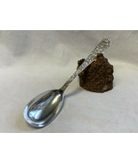 S. Kirk &amp; Son Sterling Silver Serving Spoon Floral Repousse Kitchen Utensil - £102.35 GBP
