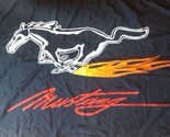 Ford Mustang Black Red Flag 3X5 Ft Polyester Banner USA - $15.99