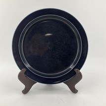 Dansk Bisserup Blue  8 3/4 in Rim Salad Dessert Plate Dark Blue - £11.65 GBP