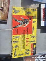 1958  Vintage Monogram &quot;The Fabulous GI&#39;s&quot;  Plastikit - $37.99