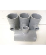 Spears 801-209C 1-1/2&quot; x 1/2&quot; CPVC Reducing Tee Socket SCH 80 Lot of 4 - $462.50 MXN
