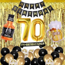 70Th Birthday Decorations For Men Happy 70Th Birthday Decorations For Him 70 Bir - $23.99