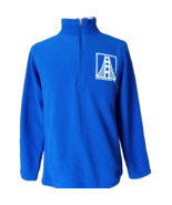 Vintage MV Sport San Francisco Quarter Zip Sweatshirt Adult Size S Blue - $18.32