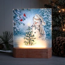 Snowman Christmas Led Tabletop  Nightlight image 2