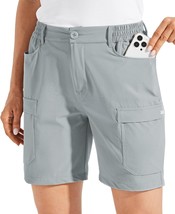 Willit Women'S 7" Hiking Shorts Active Cargo Outdoor Quick Dry Summer Shorts - $38.94